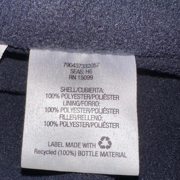 Men’s winter ski jacket coat by Outdoor Life Blue L EUC - Picture 8 of 8